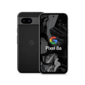 Téléphone mobile - GOOGLE - Google Pixel 8A - 128 Go - Noir - Étui transparent inclus