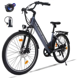 AVDLEU Vélo Électrique 26" - Moteur 250W -Batterie 36V/12.8Ah - 25 km/h Max - 85KM Max - Shimano 7 vitesses