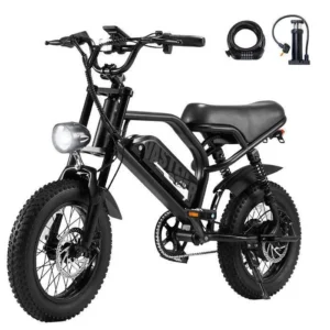 AVDLEU Vélo Électrique Tout Terrain - Roues 16" - 250W - Batterie 36V 12.8Ah - Autonomie 40-70km (Mode ASSIST)