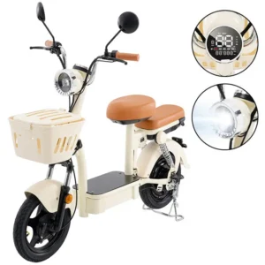Trottinette Électrique iScooter Y16 avec Siège 150kg Puissante 1200W 14" 48V20Ah Vitesse Maxi 45km/h