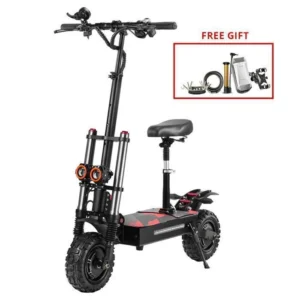 Trottinette Électrique BOYUEDA S3-11 - Moteur 2*3000W - Batterie 60V 38AH - Pneu 11" - Autonomie 120km